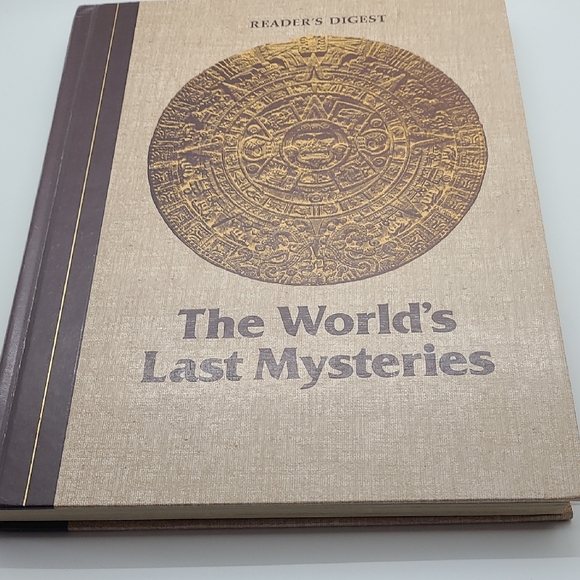 Readers Digest Other - Reader's Digest The World's Last Mysteries Coffee Table Book - Beige & Brown